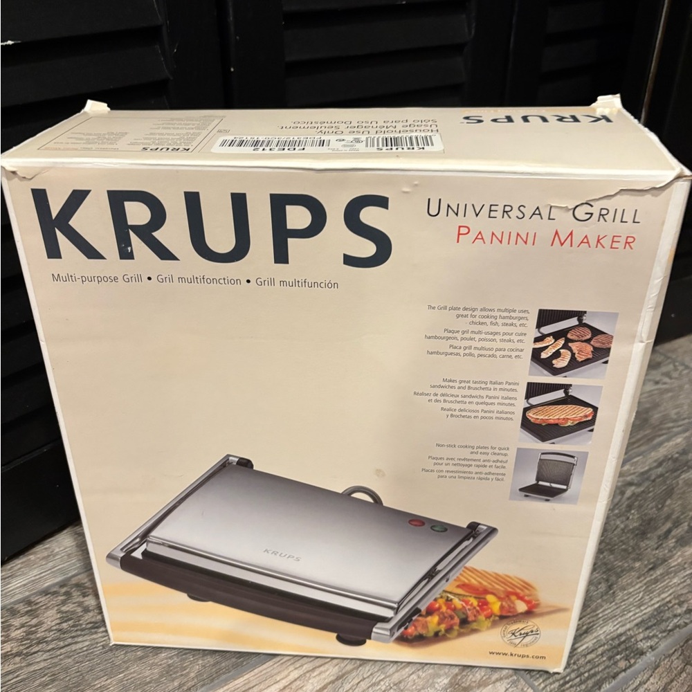 Krups Universal Grill Panini Maker